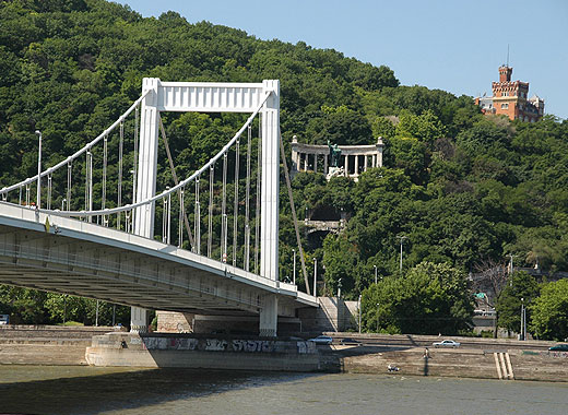 Будапешт, мост Ержебет (Erzs&eacute;bet h&iacute;d)