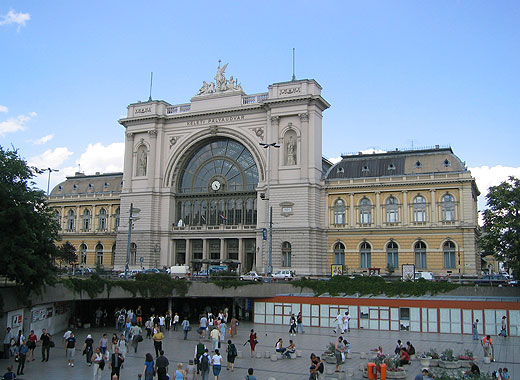 Будапешт, Восточный вокзал (Keleti pályaudvar)