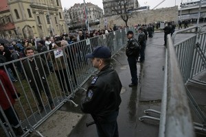 Центр Будапешта стал режимной зоной