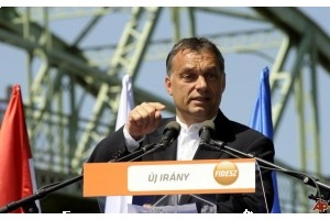 Лидер оппозиционной партии Fidesz Виктор Орбан/Orbán Viktor)