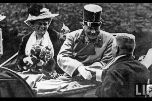 Франц Фердинанд с женой