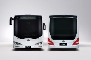 BKV провела испытание китайских электроавтобусов