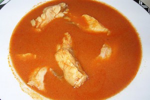 венгерский рыбный суп Халасле