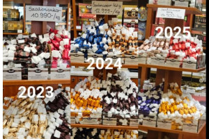 Рождество в Венгрии - резко подорожали шоколад и конфеты Рождество в Венгрии - резко подорожали шоколад и конфеты