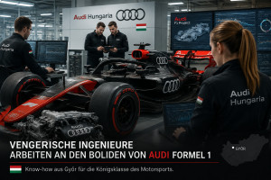 Венгерские инженеры работают над болидами Audi F1