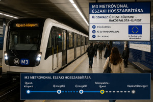 В Будапеште продлят линию метро M3