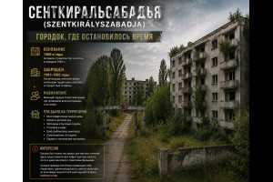 Город-призрак у Балатона - место, где остановилось время